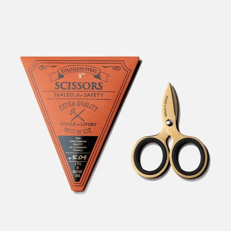 Tools to Live By - Scissors 3" Gold