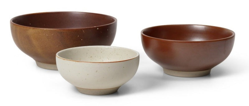 Ferm Living Midi Bowls (Set of 3)
