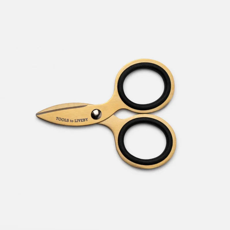 Tools to Live By - Scissors 3" Gold