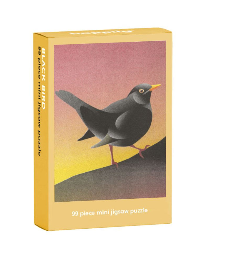 Black Bird 99 Piece Mini Puzzle