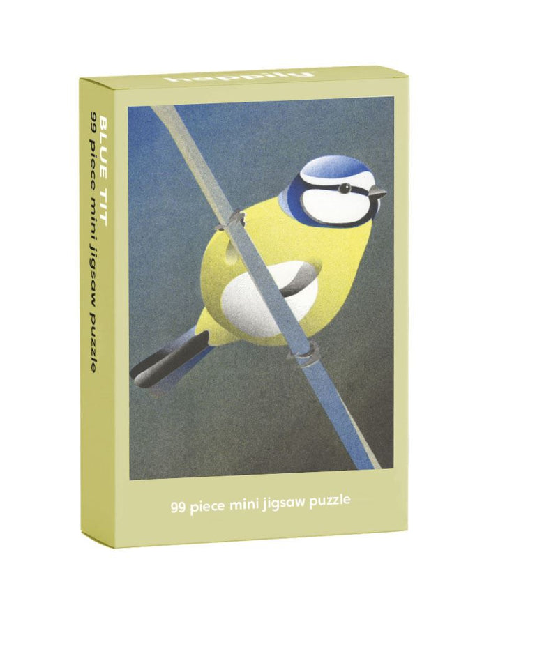Blue Tit 99 Mini Jigsaw Puzzle