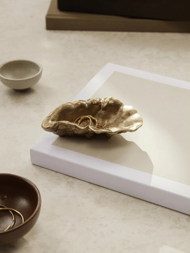 Ferm Living Brass Oyster Bowl