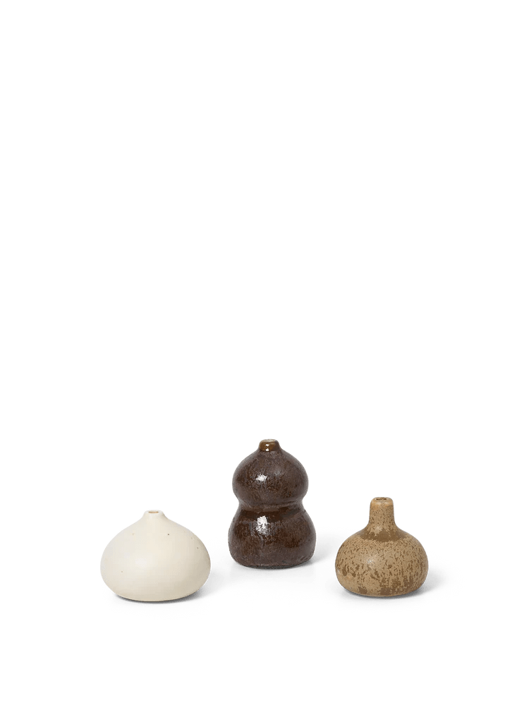 Ferm Living Komo Mini Vases (Set of 3)