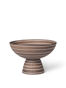 Ferm Living Brura Bowl - Coffee/White