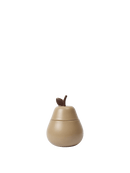 Ferm Living Pear Ceramic Container - Cashmere
