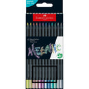 Faber Castell Colour Pencils Black Edition Metallic x 12