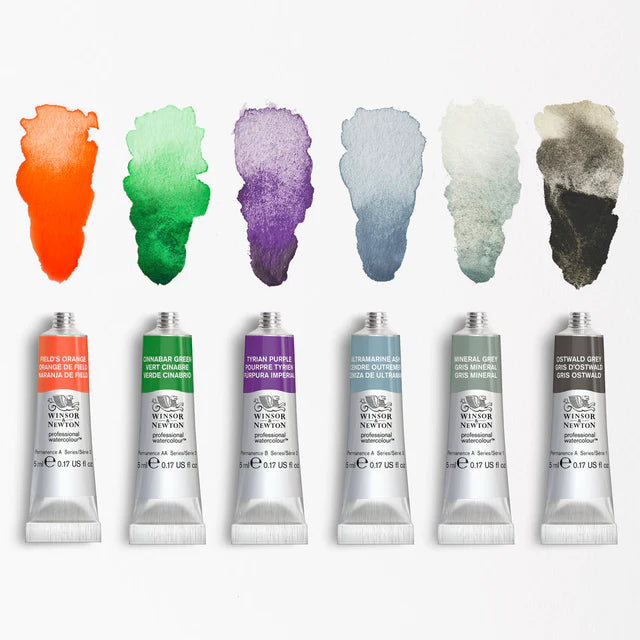 Winsor & Newton Revival Collection Tube Set 6 x 5ml Tubes