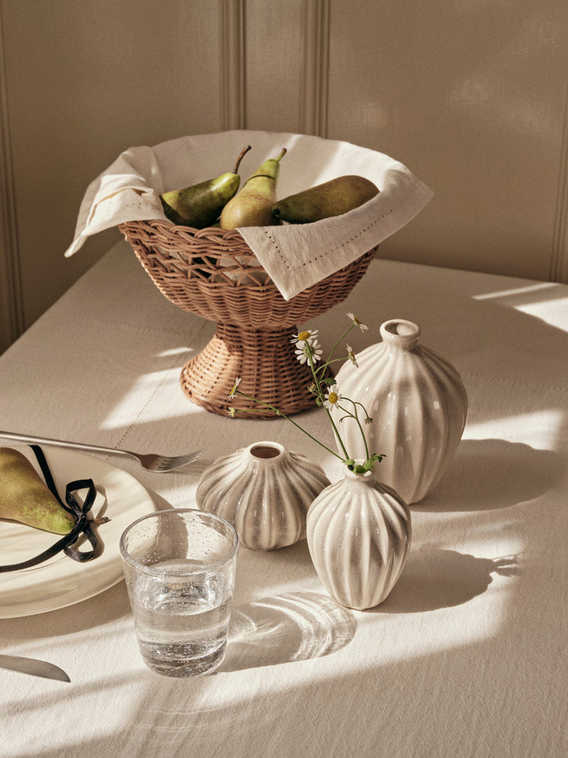 Broste Rainy Day Grey Amalie Vases (Set of 3)