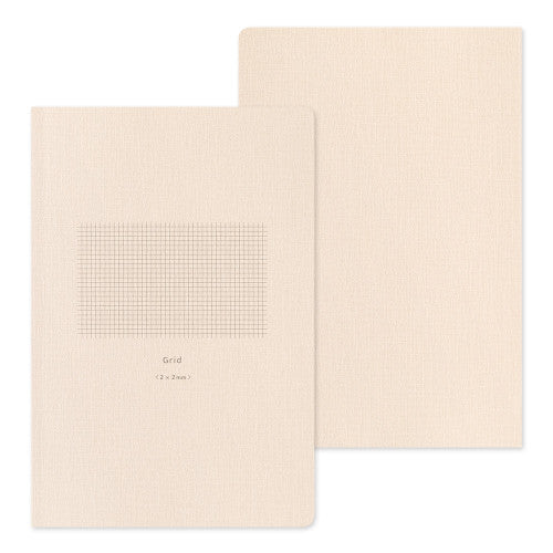 Midori Yuru Log Notebook <B6> Grid 2x2mm