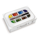 Sennelier Aqua-Mini French Watercolour Tin (Set of 8 + Brush)