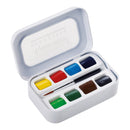 Sennelier Aqua-Mini French Watercolour Tin (Set of 8 + Brush)