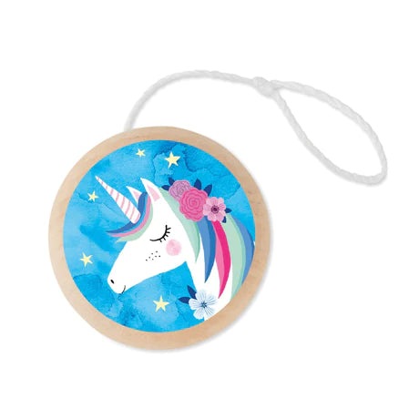 Unicorn Wooden Yo - Yo