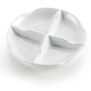 4 Well Porcelain Ceramic Tinting Saucer