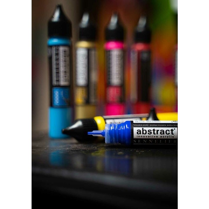 Sennelier Abstract Acrylics 27ml Liners Mars Black