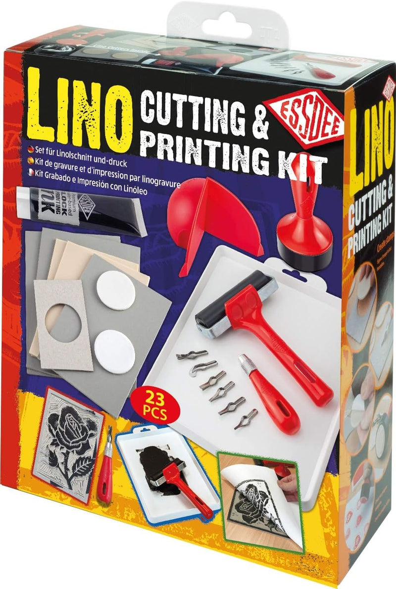 Essdee Lino Cutting & Printing Kit (Set of 23)