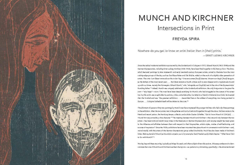 Munch and Kirchner: Anxiety and Expression by Freyda Spira