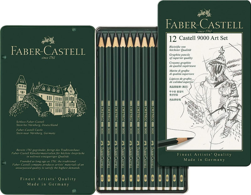 Faber Castell 9000 Art Set (Set of 12)