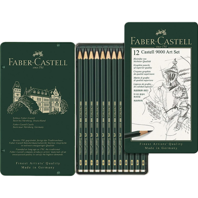 Faber Castell 9000 Art Set (Set of 12)