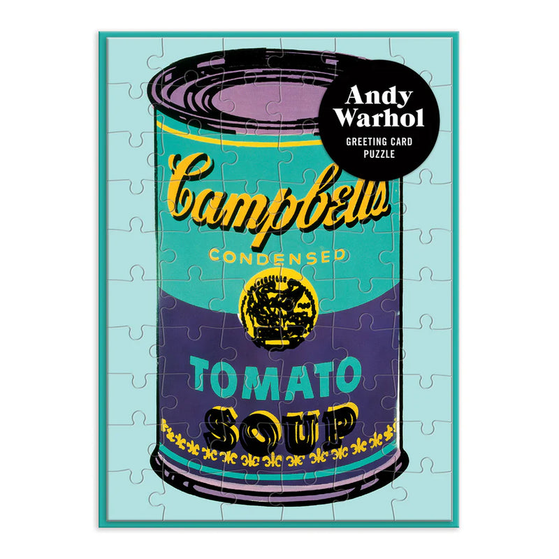 Andy Warhol Soup Can Greeting Card