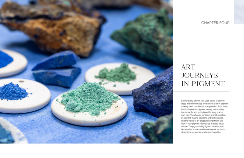 The Natural Pigment Handbook: A Maker's Guide to the Art, Stories and Recipes for Creating Paint by Lucy Mayes