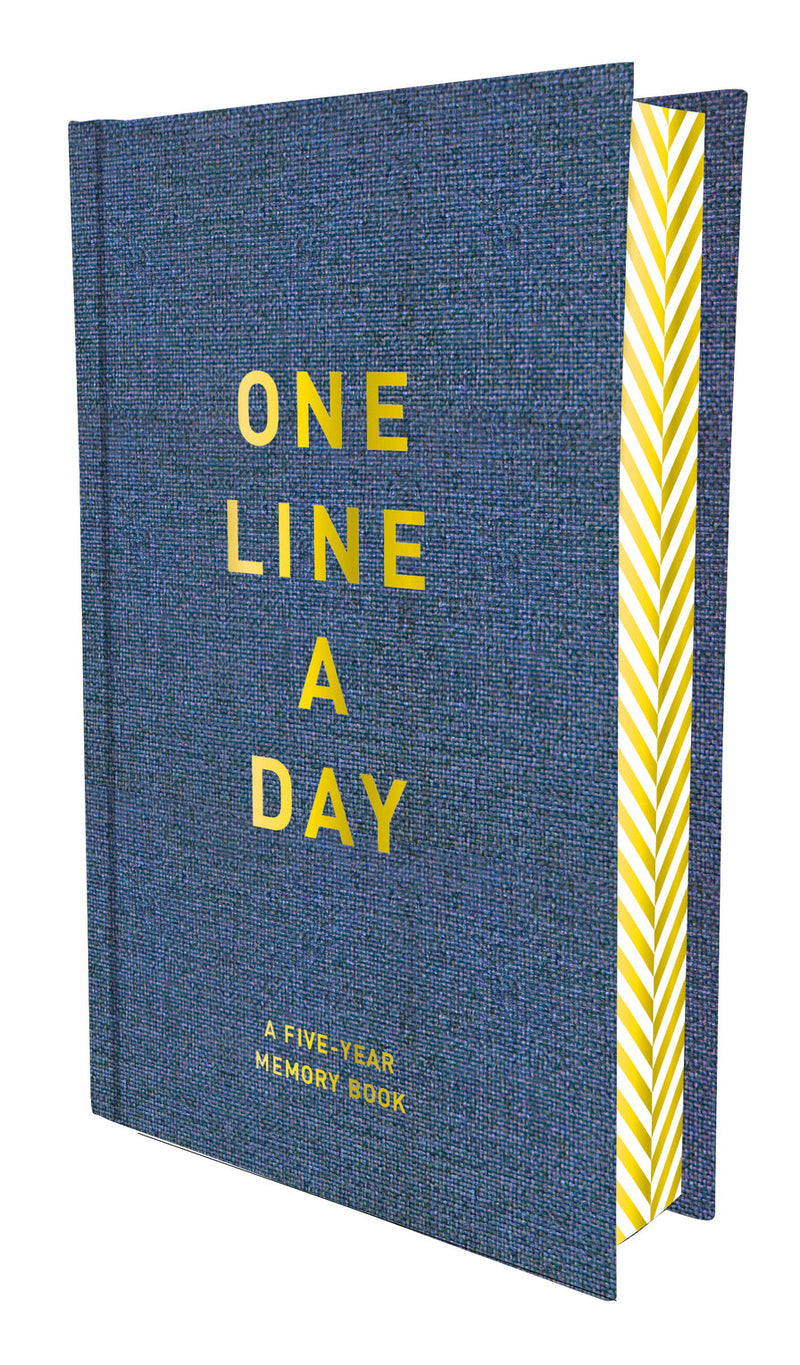 Denim Canvas One Line a Day by Chronicle Books