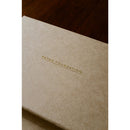 Ringbound Fabric Covered Sketchbook Forest Green - White Paper