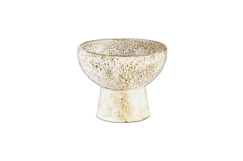 Anjuna White Reactive Glaze Bowl (Small)