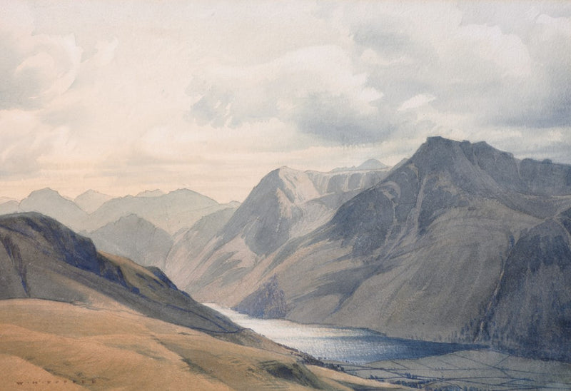 Buttermere from Whiteless Pike - Original Painting by William Heaton Cooper R.I. (1903 - 1995)