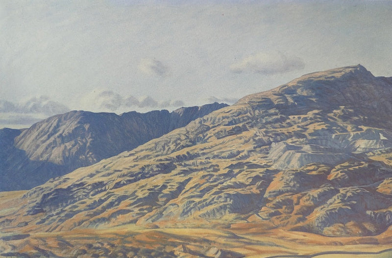 Coniston Old Man, South, 1992 by Julian Cooper (b. 1947)