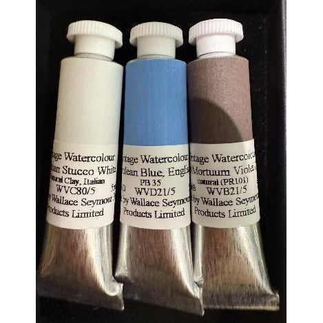 Wallace Seymour Mountains Trio Watercolours (Set of 3)