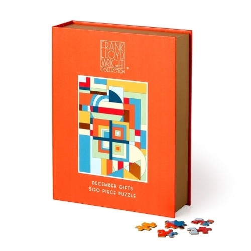 Frank Lloyd Wright December Gifts 500 Piece Jigsaw