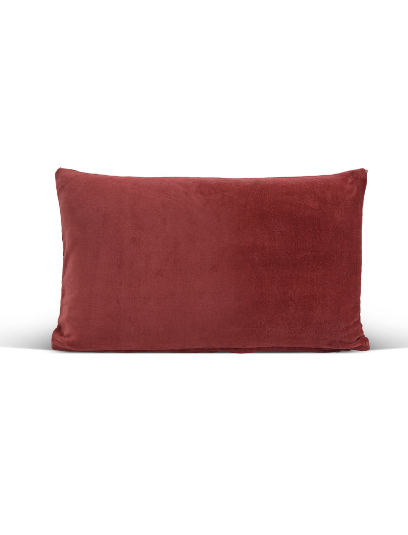 Foxcote Cushion Velvet Rust