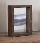 Indu Standing Mango Wood Frame - Dark Ash '6 X 8'
