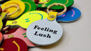 Feeling Lush Smilie Key Fob