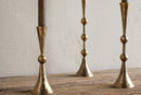 Javani Candle Holder - Antique Brass