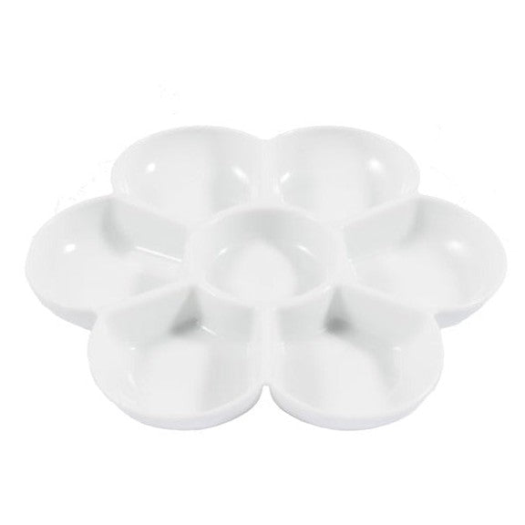 7 Well Daisy Plastic Palette
