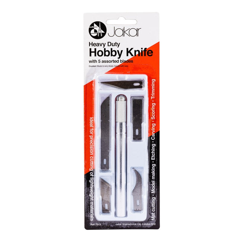 Jakar Heavy Duty Hobby Knife (With 6 Blades)