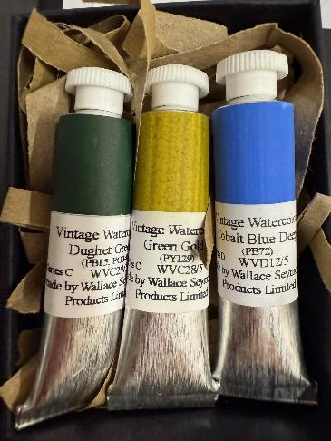 Wallace Seymour Landscape No.1 Trio Watercolours (Set of 3)