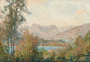 Langdale Pikes and Elterwater - Original Painting by Alfred Heaton Cooper (1863-1929)
