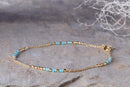 Mindra Anklet - Turquoise