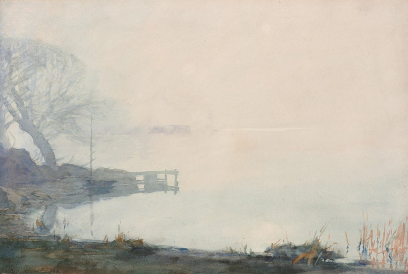 Morning Mist, Windermere - Original Painting by Alfred Heaton Cooper (1863 - 1929)