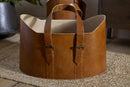 Panasi Tan Leather Storage