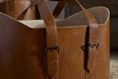 Panasi Tan Leather Storage