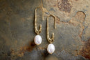 Omi White Pearl Earrings