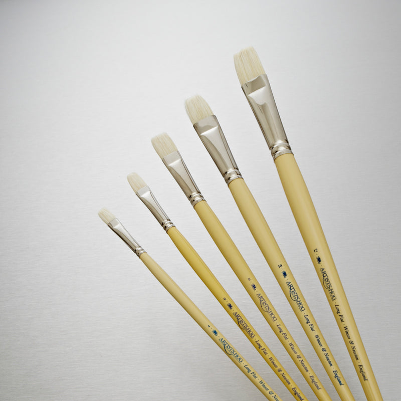 Winsor & Newton Artists' Long Flat Hog Brush