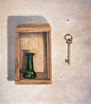 Roman Glass in a Box - Original Artwork by Linda Ryle