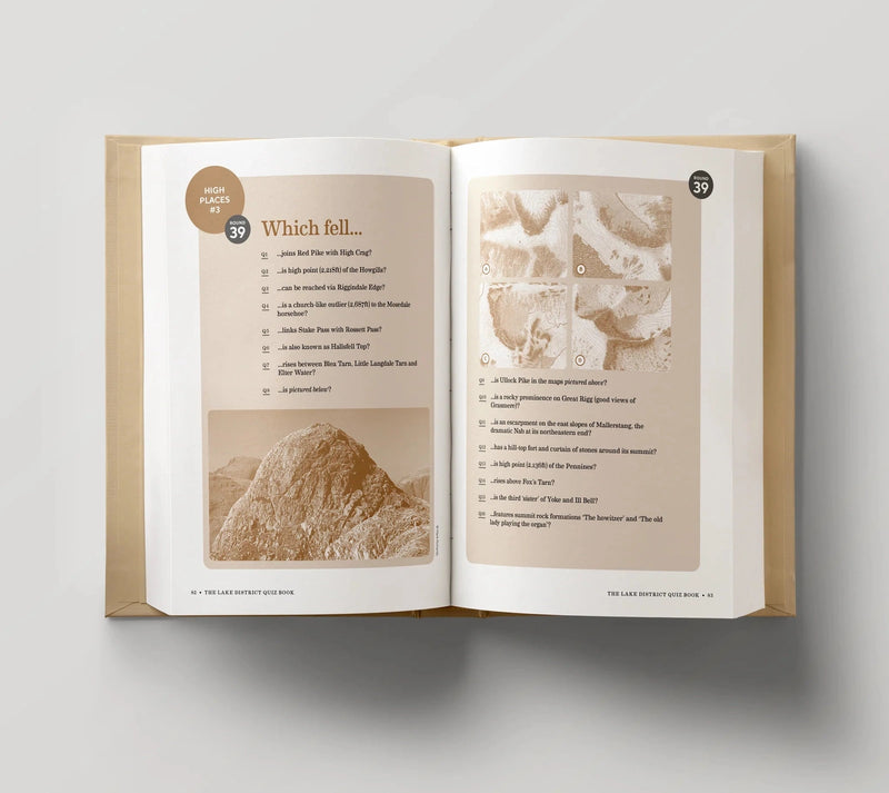 The Lake District Quiz Book by Inspired by Lakeland