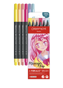 Caran d'Ache Fibralo Brush Pen - Manga Shojo