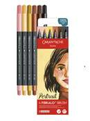 Caran d'Ache Fibralo Brush Pen - Portrait