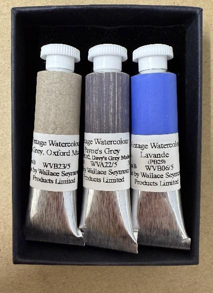 Wallace Seymour Turner Trio Watercolours (Set of 3)